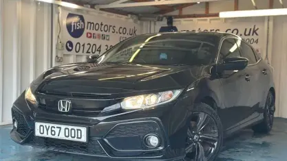 Used Honda Civic EX 129 HP (94 kW) 2017 Black Hatchback