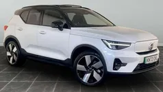 White Used 2022 Volvo XC40 Ultimate SUV | £26,595 (Fair price)