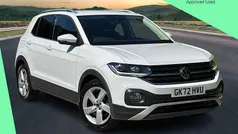 White Used 2022 VW T-Cross SEL SUV | £15,300 (Fair price)