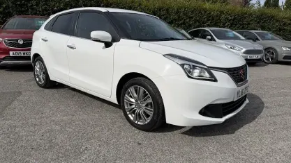 Used Suzuki Baleno SZ5 111 HP (81 kW) 2016 White Hatchback
