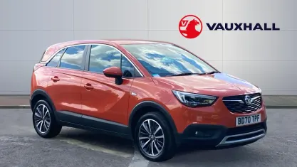 Used Vauxhall Crossland X Elite 131 HP (96 kW) 2020 Orange SUV