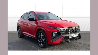 Red Used 2025 Hyundai Tucson N Line SUV | £24,946 (Fair price)