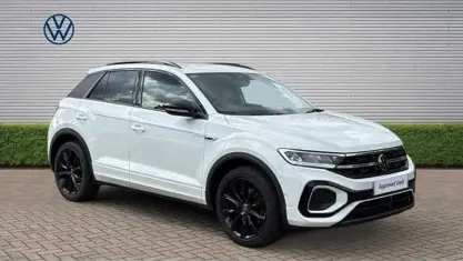 Used VW T-Roc R-line 190 HP (139 kW) 2023 White SUV
