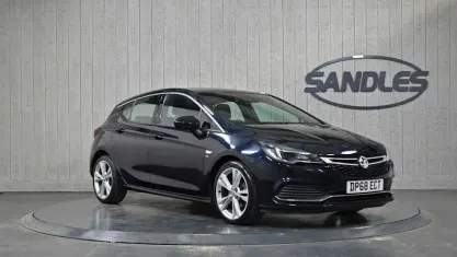 Used Vauxhall Astra SRi 200 HP (147 kW) 2018 Blue Hatchback