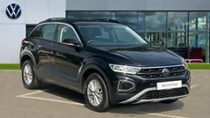 Deep black pearl Used 2024 VW T-Roc Life SUV | £22,195 (Fair price)