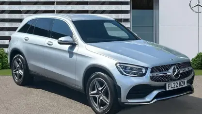 Used Mercedes GLC300 AMG line 258 HP (189 kW) 2022 Silver SUV