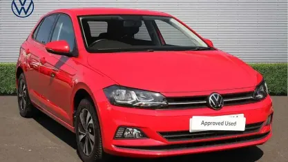 Used VW Polo Match 80 HP (58 kW) 2021 Red Hatchback