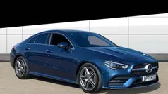 Blue Used 2022 Mercedes CLA180 AMG Line Premium Plus Sedan | £22,989 (Fair price)