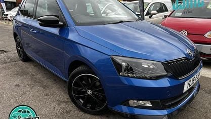 Begagnad Skoda Fabia Monte Carlo 110 HK (80 kW) 2016 Blå Halvkombi