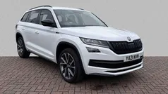 White Used 2021 Skoda Kodiaq SportLine SUV | £22,980 (Good price)