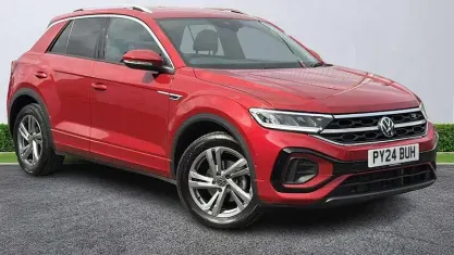Used VW T-Roc R-line 150 HP (110 kW) 2024 Red SUV