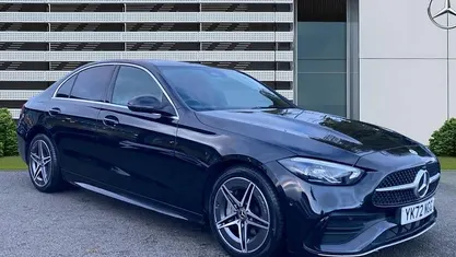Used 2024 Mercedes C220 AMG line Sedan | £26,621 (Good price)