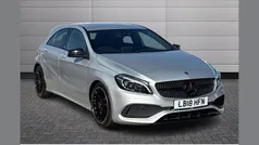 Polar silver Used 2018 Mercedes A200 AMG Line Premium Hatchback | £12,490 (Good price)
