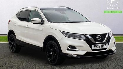 Używany Nissan Qashqai Tekna 110 KM (80 kW) 2018 Biały SUV