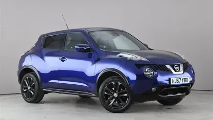 Używany Nissan Juke N-Connecta 116 KM (85 kW) 2017 Niebieski SUV