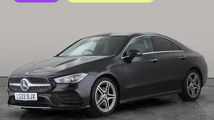 Black Used 2022 Mercedes CLA180 AMG Line Premium Sedan | £23,302 (Fair price)