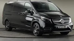 Black Used 2023 Mercedes V220 AMG line MPV | £55,000 (Good price)
