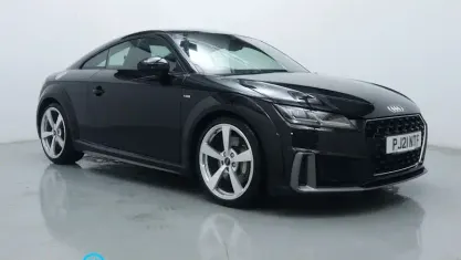 Used Audi TT S-Line 245 HP (180 kW) 2021 Black Coupe