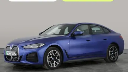 Used BMW i4 M Sport 250 kW (340 HP) 2023 Blue Sedan