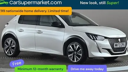 Used Peugeot 208 GT 102 HP (75 kW) 2022 White Hatchback