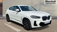 Solidalpine white Used 2022 BMW X4 M Sport SUV | £33,509 (Fair price)
