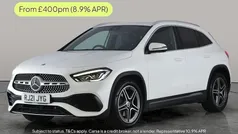 White Used 2021 Mercedes GLA220 AMG line SUV | £25,375 (Good price)