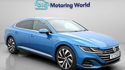 Usado VW Arteon R-line 150 CV (110 kW) 2022 Azul Utilitario