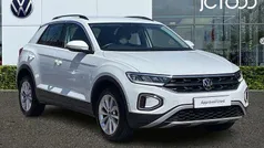 White Used 2022 VW T-Roc Life SUV | £19,367 (Fair price)