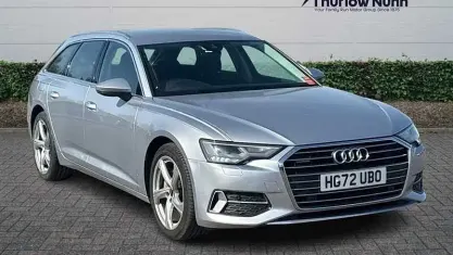 Used Audi A6 Sport 204 HP (150 kW) 2021 Silver Estate