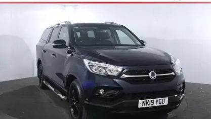 Used SsangYong Musso 181 HP (133 kW) 2019 Blue Pickup
