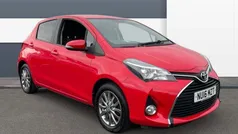 Red Used 2016 Toyota Yaris Hatchback | £7,895 (Fair price)