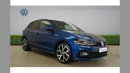 Used VW Polo GTI 200 HP (147 kW) 2020 Blue Hatchback