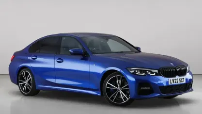 Used BMW 320 M Sport 184 HP (135 kW) 2022 Blue Sedan