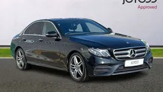 Black Used 2018 Mercedes E220 AMG Line Premium Sedan | £16,000 (Fair price)
