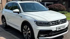 White Used 2017 VW Tiguan R-line SUV | £21,599 (Fair price)