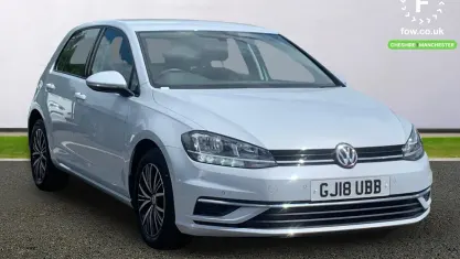 Used VW Golf VII SE 116 HP (85 kW) 2018 Silver Hatchback