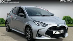 Silver Used 2021 Toyota Yaris Hybrid Hatchback | £16,280 (Fair price)