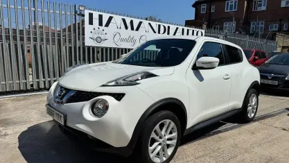 Used Nissan Juke N-Connecta 117 HP (86 kW) 2017 White SUV