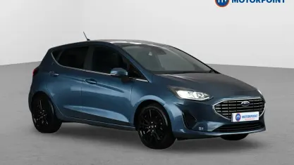 Used Ford Fiesta Titanium X 125 HP (91 kW) 2021 Blue Hatchback