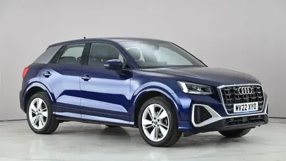 Used Audi Q2 S-Line 150 HP (110 kW) 2022 Blue SUV