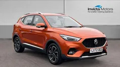 Hoxton orange metallic Used 2022 MG ZS Exclusive Sedan | £15,400 (Fair price)