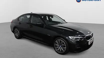 Black Used 2021 BMW 330e M Sport Sedan | £20,749 (Fair price)