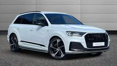 White Used 2021 Audi Q7 Black Edition SUV | £40,690 (Fair price)
