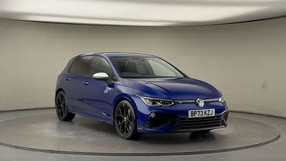 Lapiz blue metallic/lapiz blue metallic Used 2024 VW Golf VIII R Hatchback | £33,900 (Fair price)