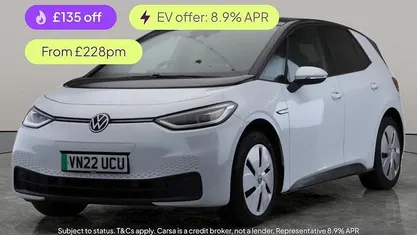 White Used 2022 VW ID.3 Pro Performance Hatchback | £15,599 (Fair price)