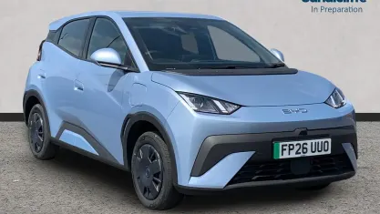New BYD Dolphin Surf Active 64 kW (88 HP) 2025 Metallic  ice blue Hatchback