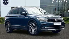 Blue Used 2022 VW Tiguan Elegance SUV | £22,695 (Good price)