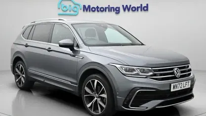 Used VW Tiguan Allspace R-line 150 HP (110 kW) 2022 Grey SUV