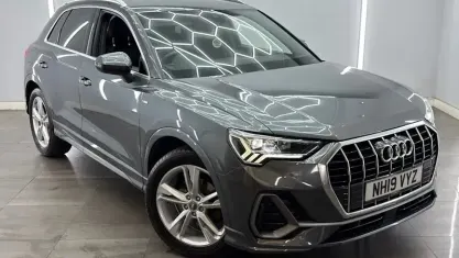Used Audi Q3 S-Line 150 HP (110 kW) 2019 Grey SUV