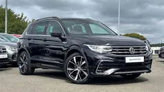 Black Used 2021 VW Tiguan R-line SUV | £27,195 (Fair price)